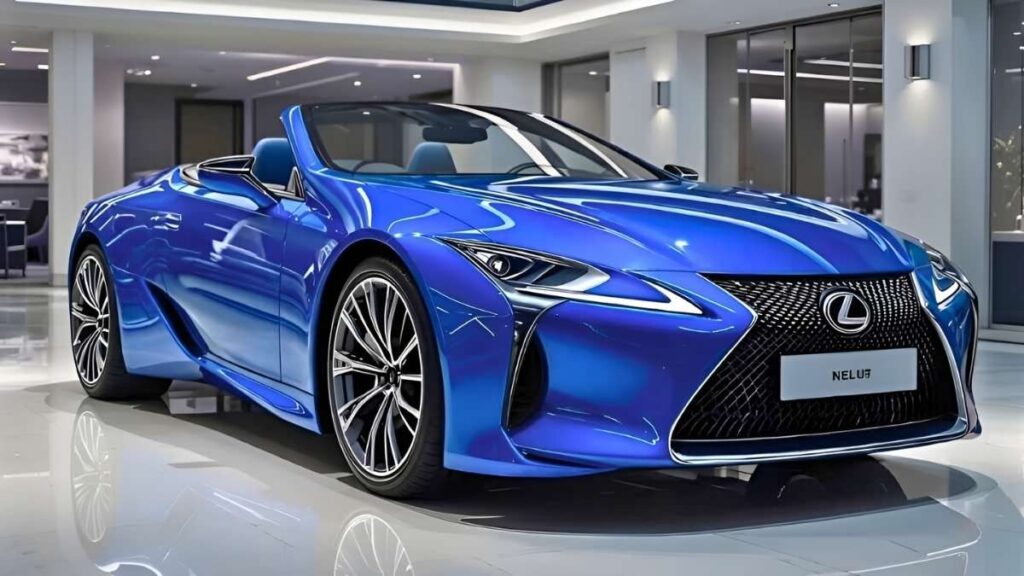 Lexus LC 500 Convertible 2026: diseño premium con espíritu deportivo y lujo exclusivo en conducción descapotable